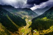 Transfagarasan,Pass,In,Summer.,Crossing,Carpathian,Mountains,In,Romania,